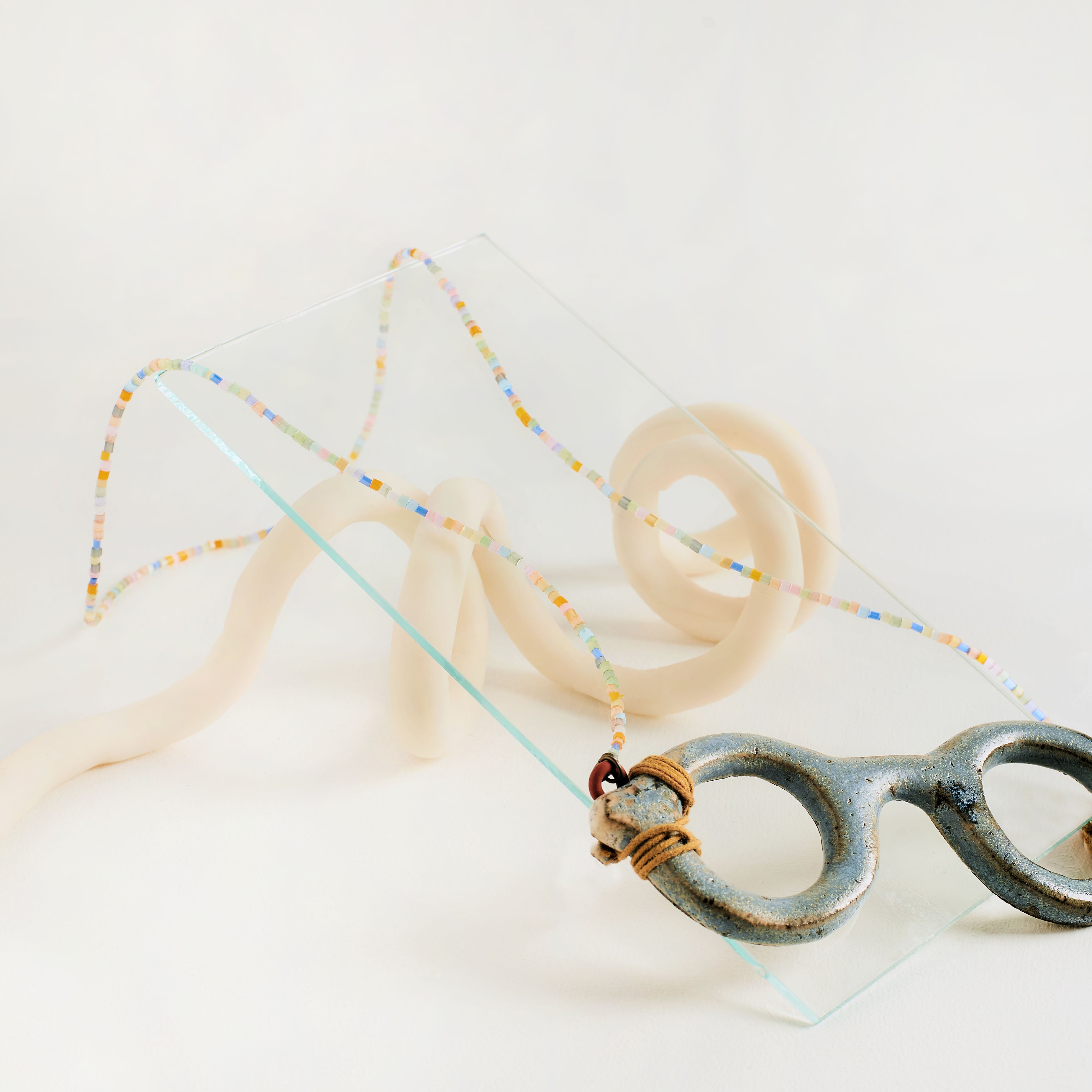 Cordon de lunettes Lila